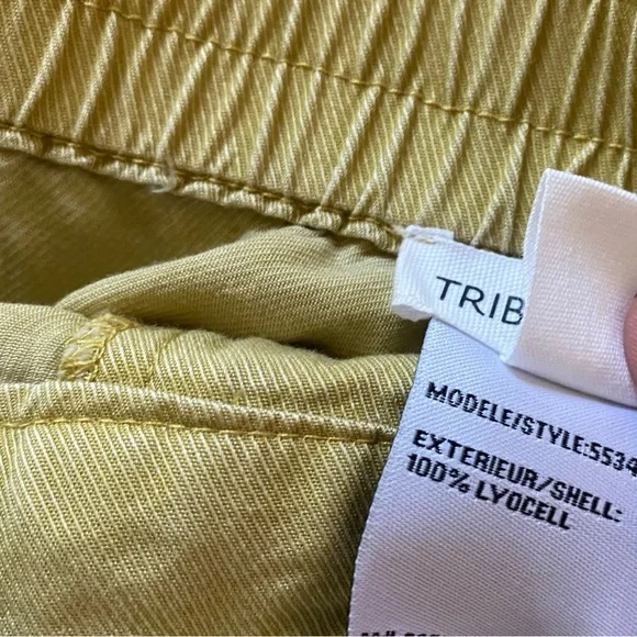 NWT Tribal Flowy Pleated Tulip Hem Pants 10 - Picture 10 of 16